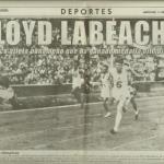 Lloyd Labeach, empato para el segundo puesto en la Olimpiada de Londres, 1948